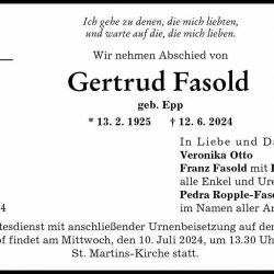 Gertrud Fasold