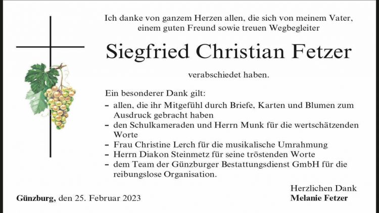 Siegfried Christian Fetzer