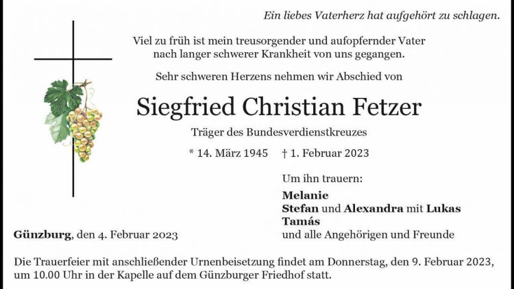 Siegfried Christian Fetzer