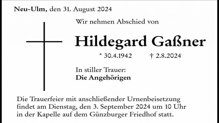 Hildegard Gaßner