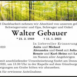 Walter Gebauer