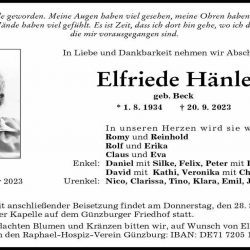 Elfriede Hänle