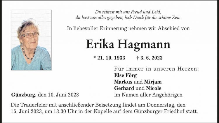 Erika Hagmann
