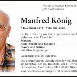 Manfred König