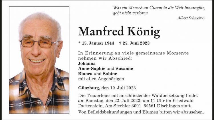 Manfred König