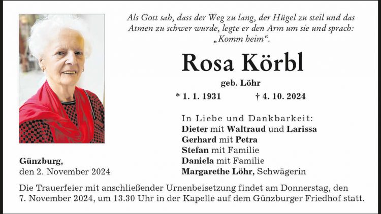 Rosa Körbl