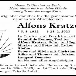 Alfons Kratzer