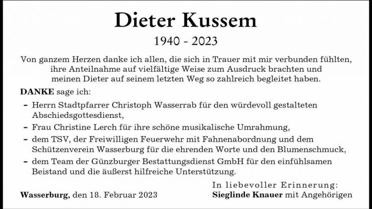 Dieter Kussem