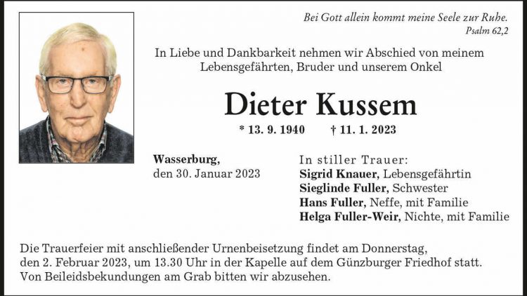 Dieter Kussem