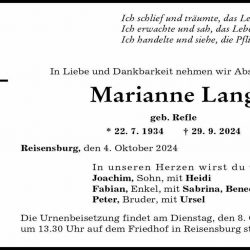 Marianne Lang
