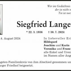 Siegfried Langer
