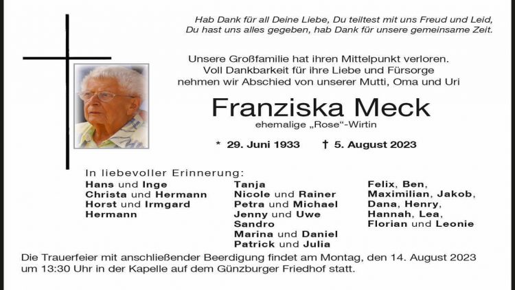 Franziska Meck