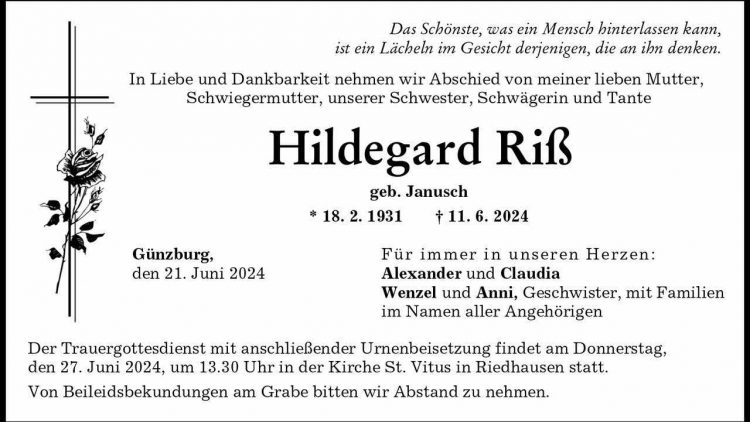 Hildegard Riß