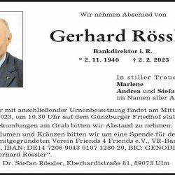 Gerhard Rössler
