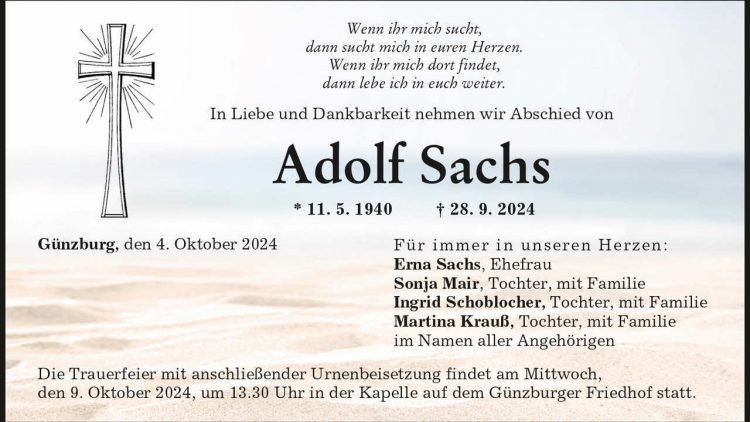 Adolf Sachs