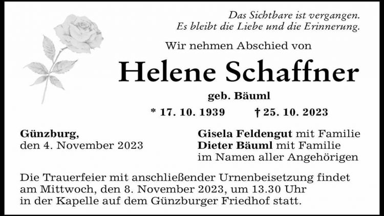 Helene Schaffner