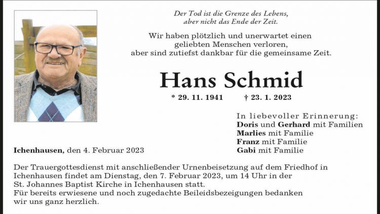 Hans Schmid